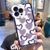 Lovely Love Heart Clear Phone Case For Samsung A03S A03 A04 A05 A05S A06 A7 A11 A10S A12 A13 A14 A15 A16 NOTE 10 20 ULTRA Case