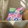 Pokemon Starter Collection Anime Plush Pillow Cover Soft Short Plush Cushion Cover For Sofa Bedroom Home Decor Gift