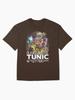Tunic Fox Overworld Swamp Dark Tomb Exploration Oversized T-Shirt