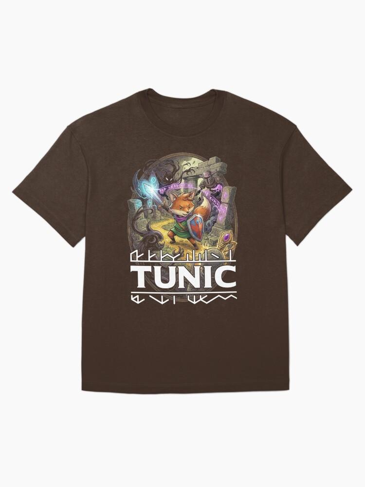Tunic Fox Overworld Swamp Dark Tomb Exploration Oversized T-Shirt