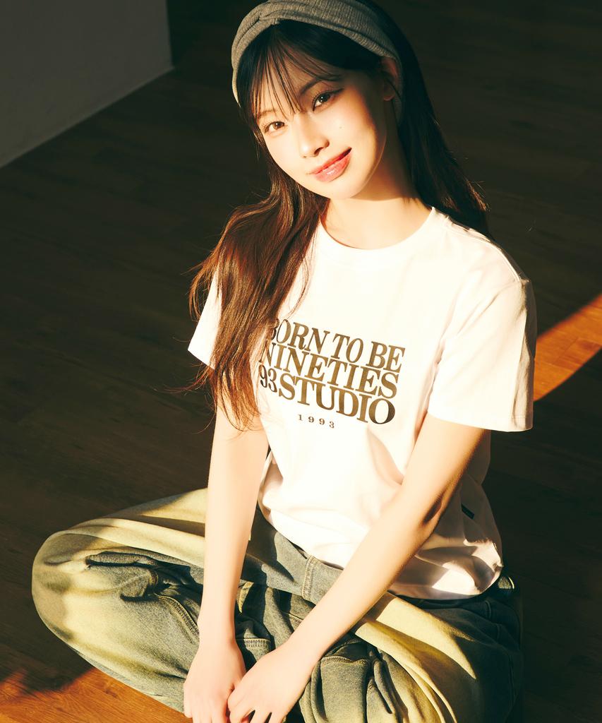 1993STUDIO Born To Be Women'S Regular Fit T-Shirt_White