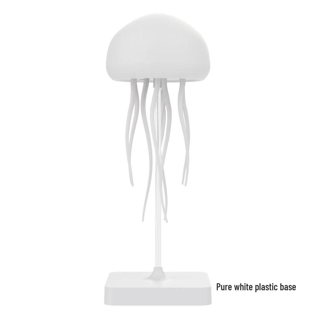 Sound-Controlled Gradient Jellyfish Night Lamp: Seven-Color Changing Bedside Pendant Light with Creative Induction Atmosphere