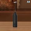Elektrischer Eierschläger Elektrischer Milchaufschäumer Tragbarer Mini-Handheld Schneller Aufschäumer Kaffee Cappuccino Schneebesen Mixer Lebensmittelmixer