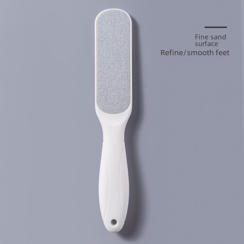 T Double-Sided Foot Scrub: Dead Skin Callus Remover & Pedicure Heel Scraper