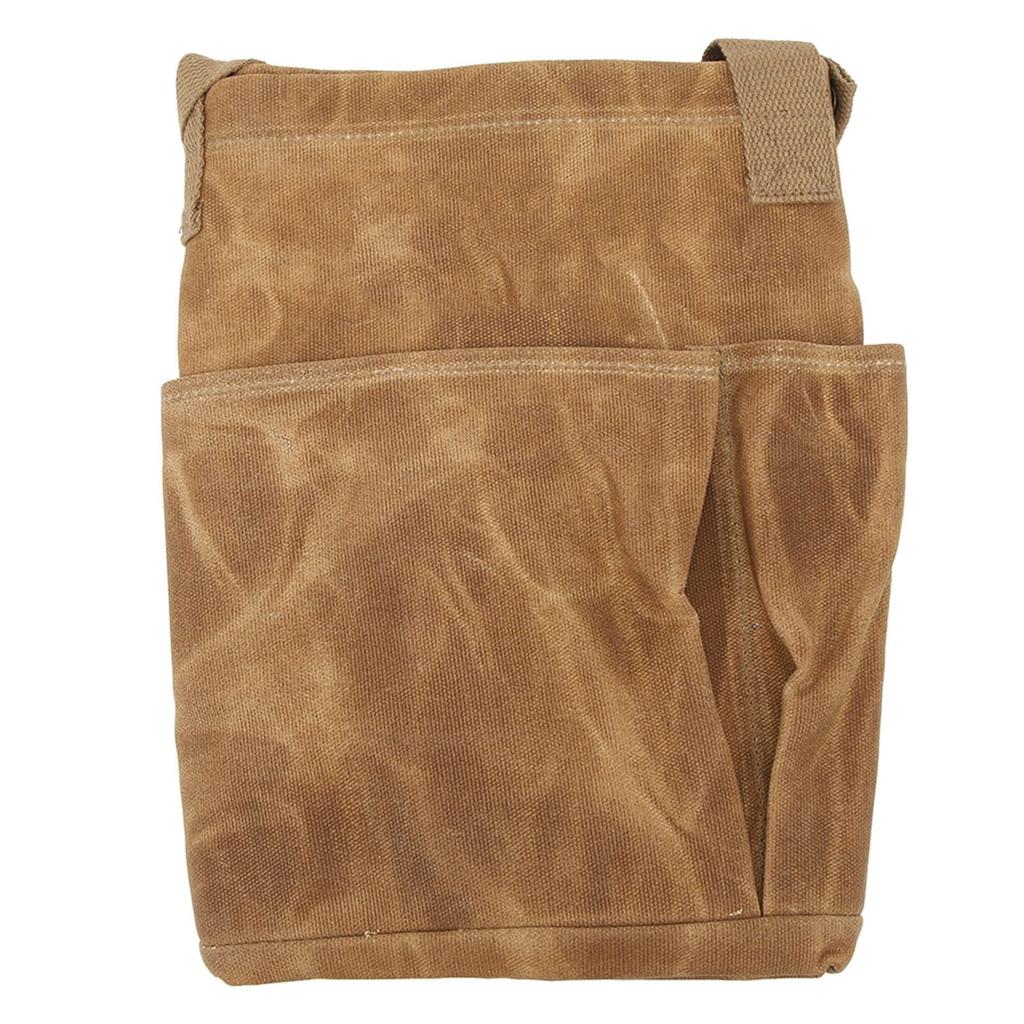 Camping Pot Storage Cookware Large Canvas with Khaki Suitable for Solo Outdoor and Outdoor Storage Bag, Bag, Capacity, Material, Grip, Color, Camping,