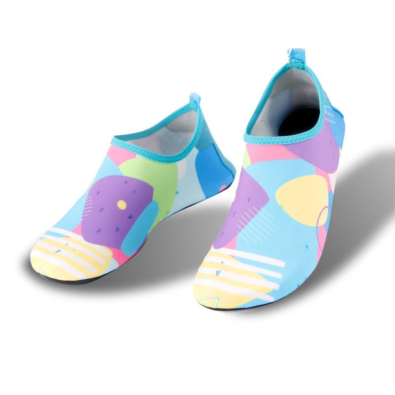 Quick-drying beach shoes men's and women's diving snorkeling shoes wading beach socks women's swimming non-slip soft-soled quick-drying