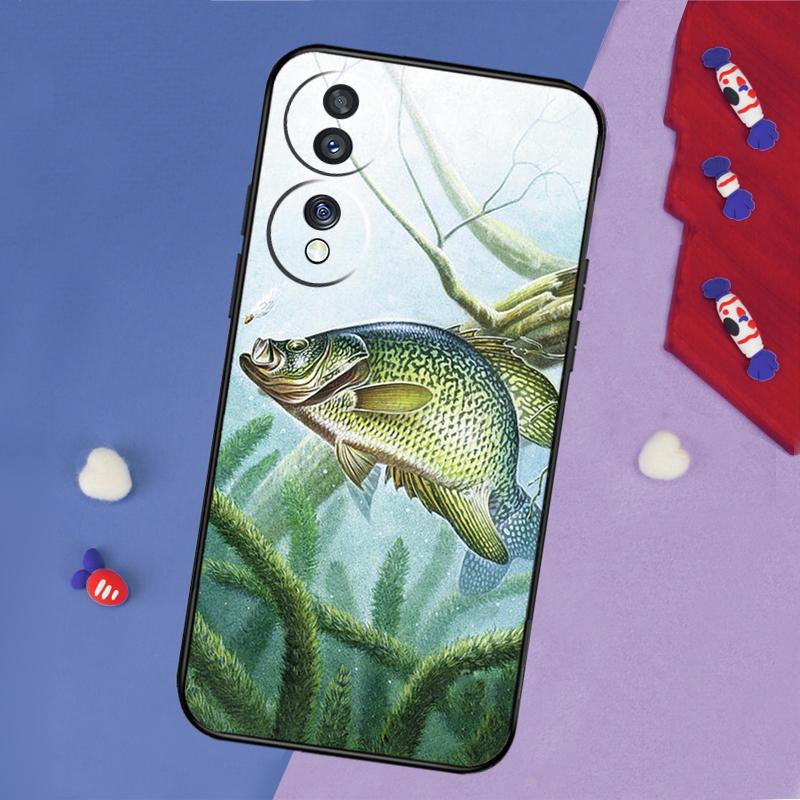 Fish Fishing Case For Honor 200 Pro 50 70 90 X8a X9a X8 X9 X8b X9c X9b Honor Magic 7 5 6 Pro Lite Cover