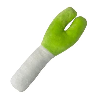 Ideastore Green Onion Cushion, Green Onion Vegetable Plush Toy, Cosplay Item (1 Piece)