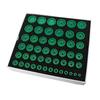 68pcs 8-48mm Watch Press Die Kit Watch Glass Mirror Press Tool for Table Model Capping Machine for