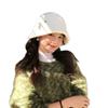 Autumn and winter soft glutinous plain face small fisherman hat children warm big head circumference basin hat winter versatile top hat