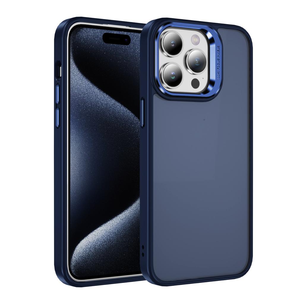 Für iPhone15 Pro Hülle mit Hautgefühl, hautfreundliche Haptik, ultradünn, Anti-Fingerabdruck, vollständig umwickelte Kanten. für Apple Handyhülle