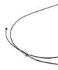 Jbans Classic Asymmetrical Ring Pendant String Necklace (C2601-An982_Bk)
