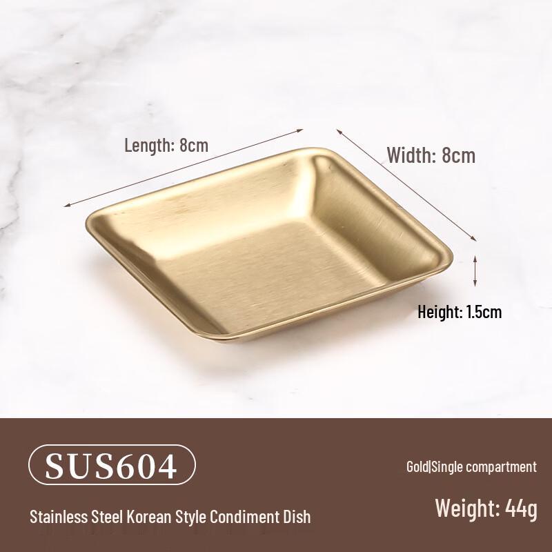 

Korean Style 304 Stainless Steel Dipping Dishes