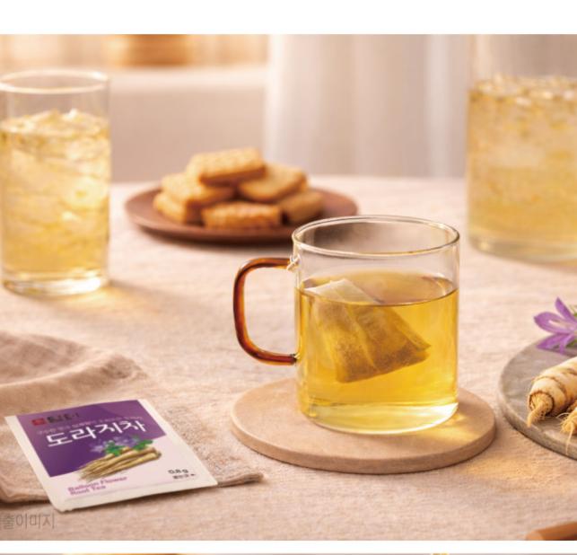 DAMTUH Balloon Flower Root Tea Bags 50pcs – Traditional Korean Herbal Tea