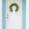 Wreath Decoration Elegant Sash for Festive Wreaths Christmas Velvet Wreath Sash Set for Front Door Decor Wedding Party for Diy