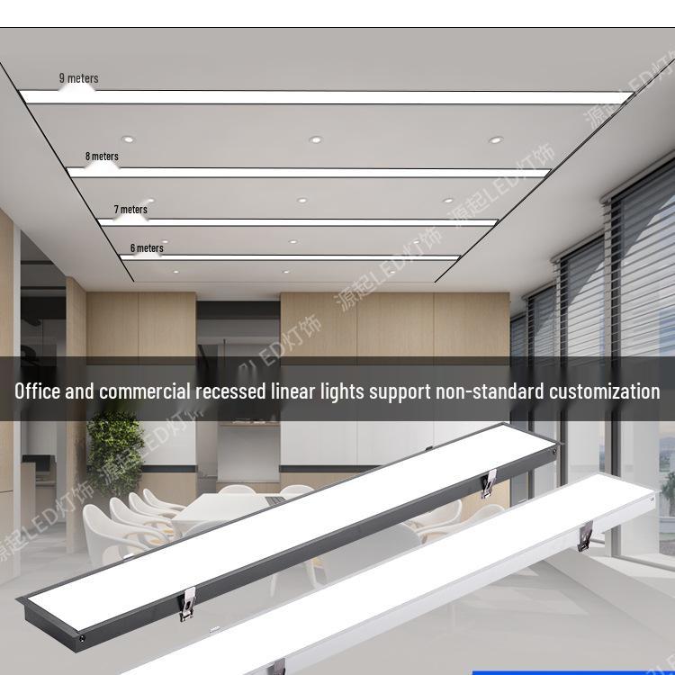 Embedded LED Ceiling Panel Light for Living Room, Office, or Conference Room