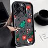 Christmas Icons Pattern Shockproof Phone Case for Xiaomi Redmi Note 14 13 12 11 10 9 8 7 Pro Anti-Slip Soft TPU Cover