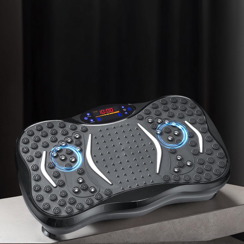 Vibration Plate Exercise Machine Weight Loss Fat Shaking Machines Bluetooth-Compatible Rhythm Full Body Shaker Adjustable Speed