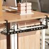 Two-Piece Under-Desk Cable Organizer - Durable Design, No Drilling Required, Compact Cable Storage Solution, Easy To Assemble, Suitable For Home