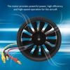 QX-Motor 50mm EDF 12-Blade Ducted Fan with QF2611-4600KV 3-4S Brushless Motor for RC Airplanes, CW, Durable, Long-Lasting Use