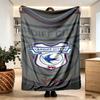 Cardiff City FC Print Blanket - Soft & Comfortable, for Bedroom, Travel, Sofa, Home Decoration - Birthday Christmas Gift for Friend