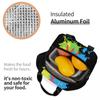Custom Amazigh Flag Thermal Insulated Lunch Bag Women Berber Pride Tifinagh Resuable Lunch Container for Multifunction Food Box