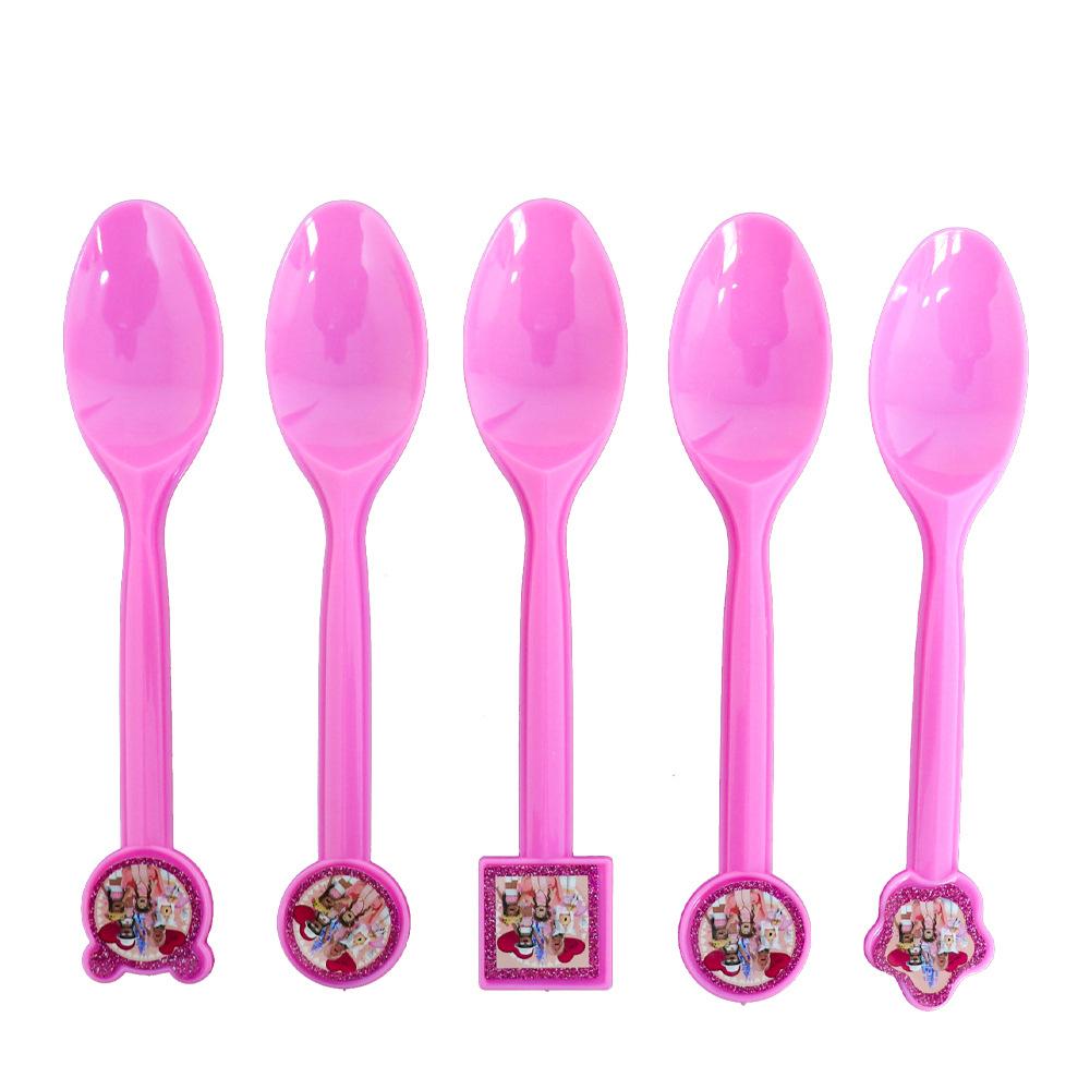 Pink Roblox Birthday Party Supplies Disposable Cutlery Paper Plates Paper Cups Paper Towels Girls Eco-Friendly Paper Products