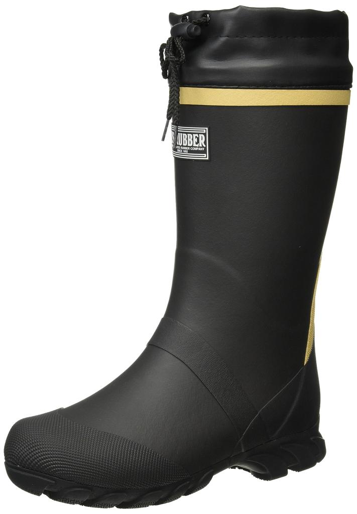 Okamoto Work Comfortable and for Outdoor and Size 2E RM-4300 Boots, Fatigue-Resistant, Activities, Fishing, Leisure, Unisex, Black, 27.0 Cm,