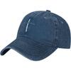 Christian Cross Baseball Cap Washed Cotton Dad Hat Low Profile Adjustable Unisex Sun Hat