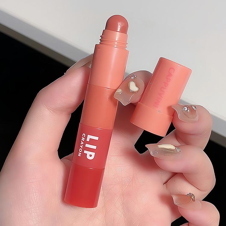 CAPPUVINI Crayon Lipstick Four-color Matte Velvet Multi-color Lipstick