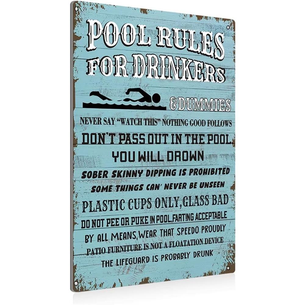 Vintage Stay Positive Skull Sign Metal Tin Sign Wall Décor Funny Retro Sign for Home Bedroom Halloween Decor Gift for Friends