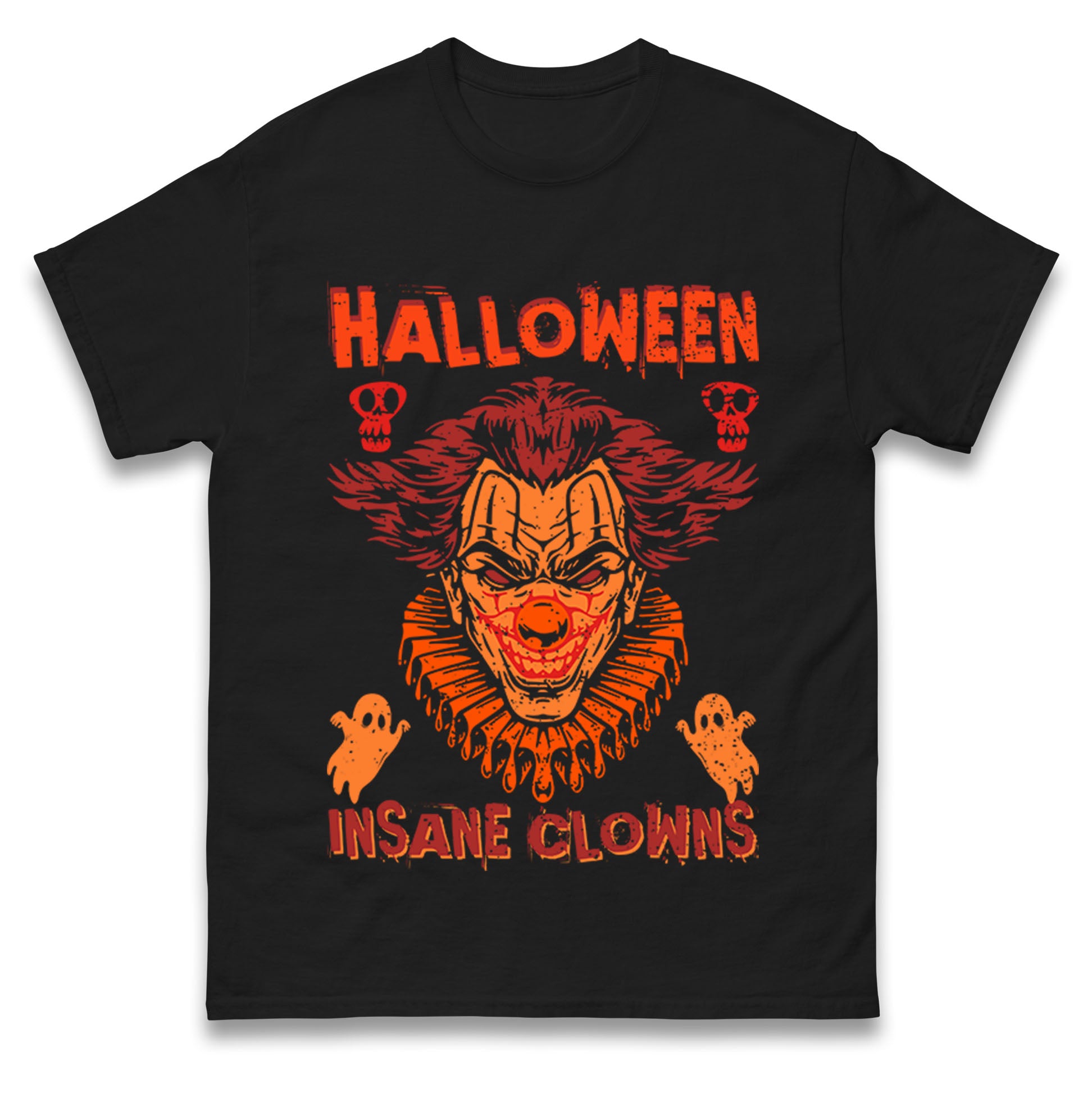 

Insane Clown Halloween Mens T Shirt Womens Tops Teess 3XL