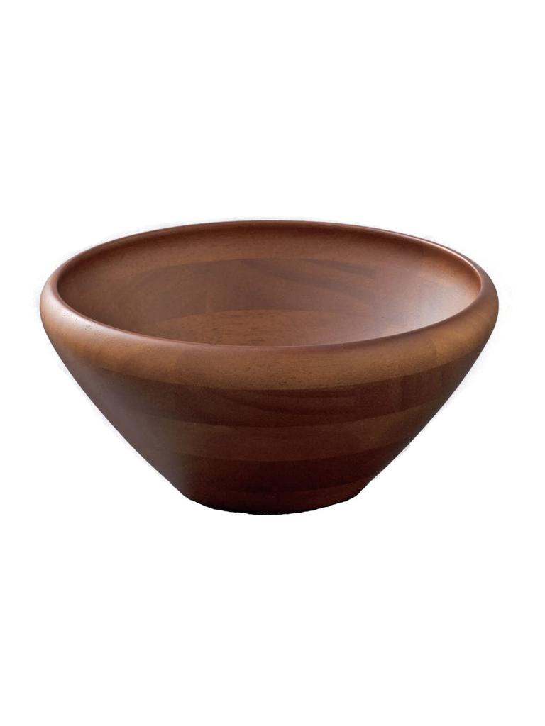 Swanson Shoji Salad with a Warm Wooden Feel and a Stylish Design That Blends Seamlessly Into Any Dining Bowl, Rubberwood, Brown, Medium, Table,