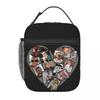 Hasbulla Magomedov Insulated Lunch Bag for Women Kids Portable Food Boxes Thermal Lunch Box Tote
