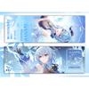 Genshin Impact Collection Karty Hry Záložka Furina Neuvillette Wriothesley Laser Oboustranná vstupenka Anime Tarotová karta Dárek