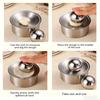 Easy To Use Dumpling Wrapper Press Handheld Dough Presser Stainless Steels Kitchen Utensils For Home Cook
