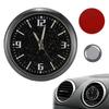 Luminous Car Dial Clock Stick On Glowing Quartz Watch Car Vent Dashboard Clock Waterproof High-precision Electronic Watch