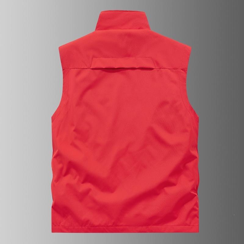 T 30968 Thin Solid Color Vest Jacket