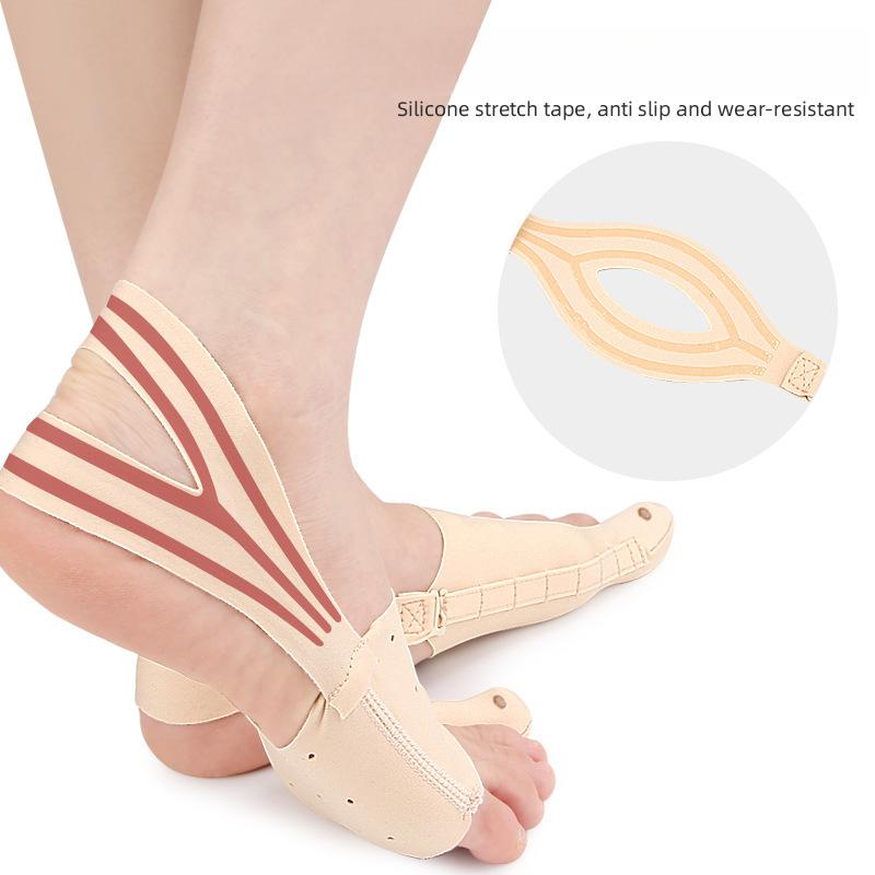 Einstellbarer Fußschutz Hallux Valgus Großzehe Orthopädische Abdeckung Großfußknochen Abriebschutz Tag- und Nachtschuhe Zehenspreizer