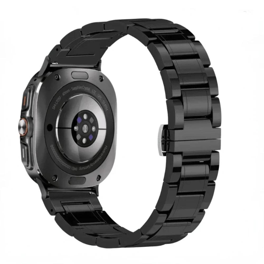 

Ceramic Strap for Samsung Galaxy Watch 8 Classic 46mm/Ultra 2025 47mm Wristband for Galaxy Watch 8 44mm 40mm Metal Bracelet Band Watch 8 Classic 46mm