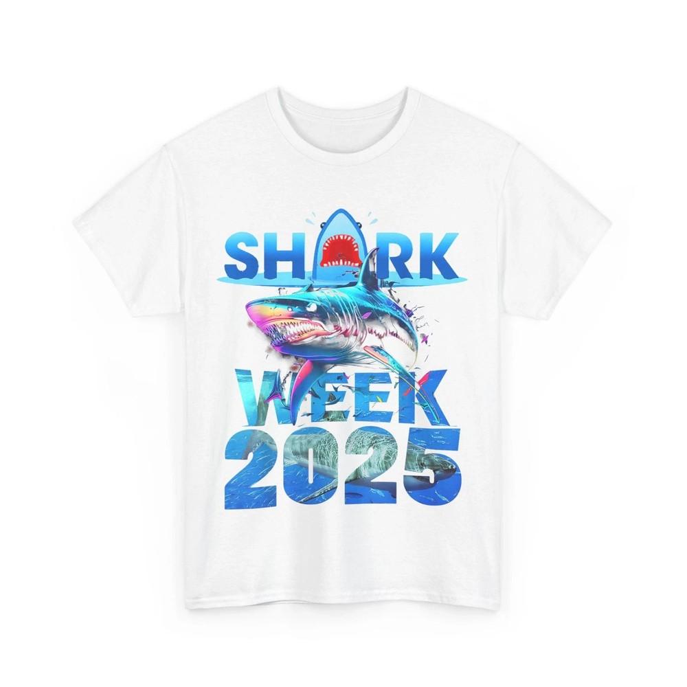 Shark Lover 2025 T-Shirt, Shark Awareness Week Women Men Shirt reprintnt fanmade Unisex T-Shirt S