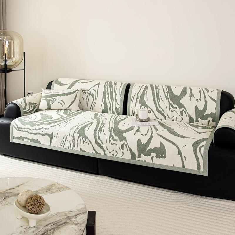 Sofa Cushion Universal In All Seasons  New Non-Slip Seat Cushion Light Luxury High-End Living Room Sofa Cover Cloth Towel