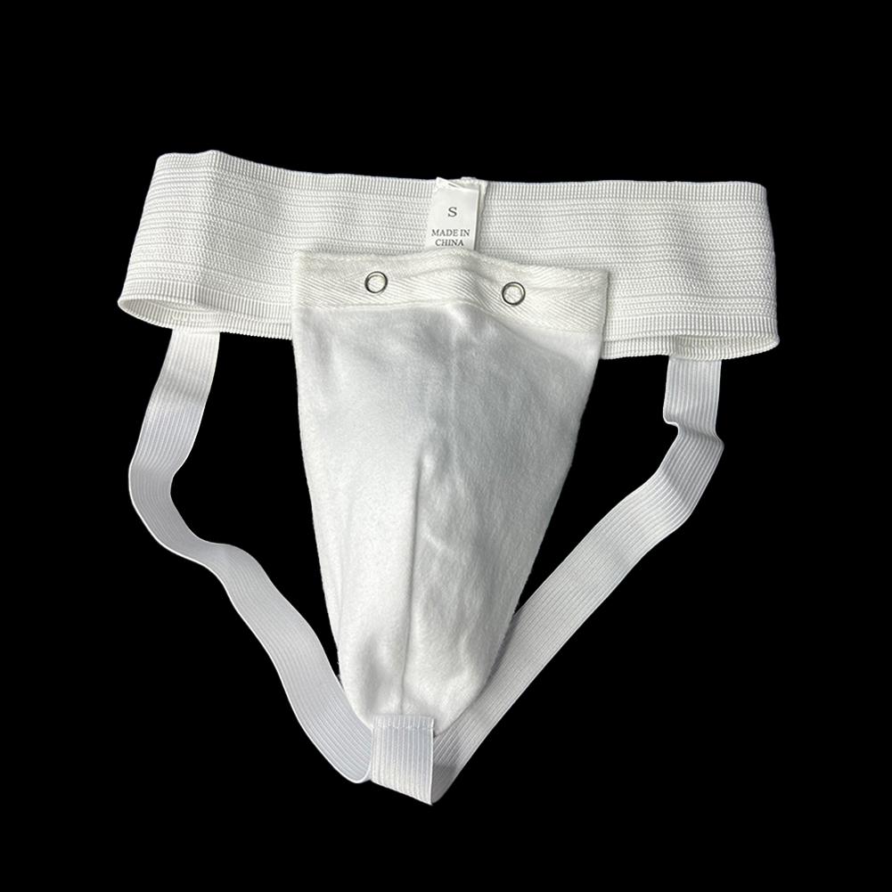 Karate Boxe Jockstrap Destacável Engrossar Casca Rígida Jockstrap Confortável Protetor Respirável #468758