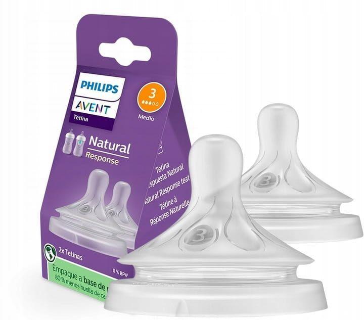 AVENT SCY963/02 Responsive Natural Pacifier 1m+ medium (3)