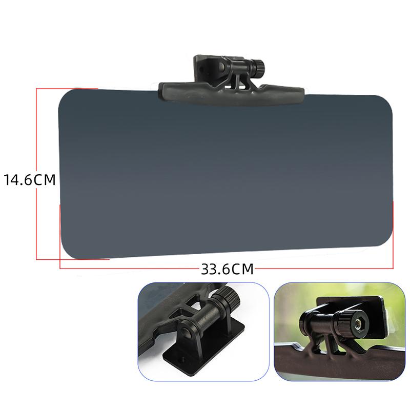 Car Visor Extender Windshield Sun Blocker Anti-Glare Weatherproof Sunvisor Extension Car 180-Degree Rotation Car Sun Blocker