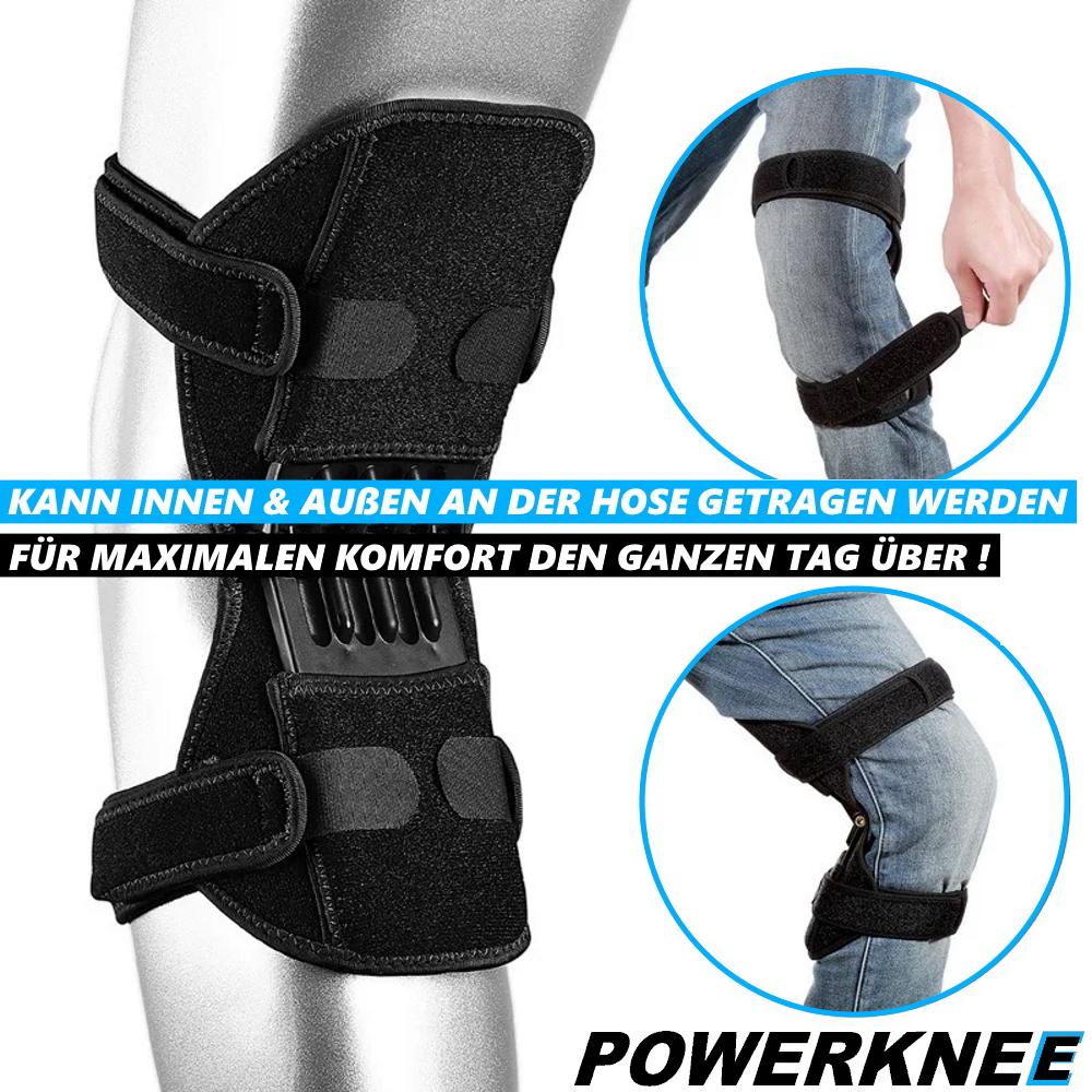 POWERKNEE bandáž kolenního kloubu, stabilizátor kolene, pružinová bandáž kolene [sada 2 ks]