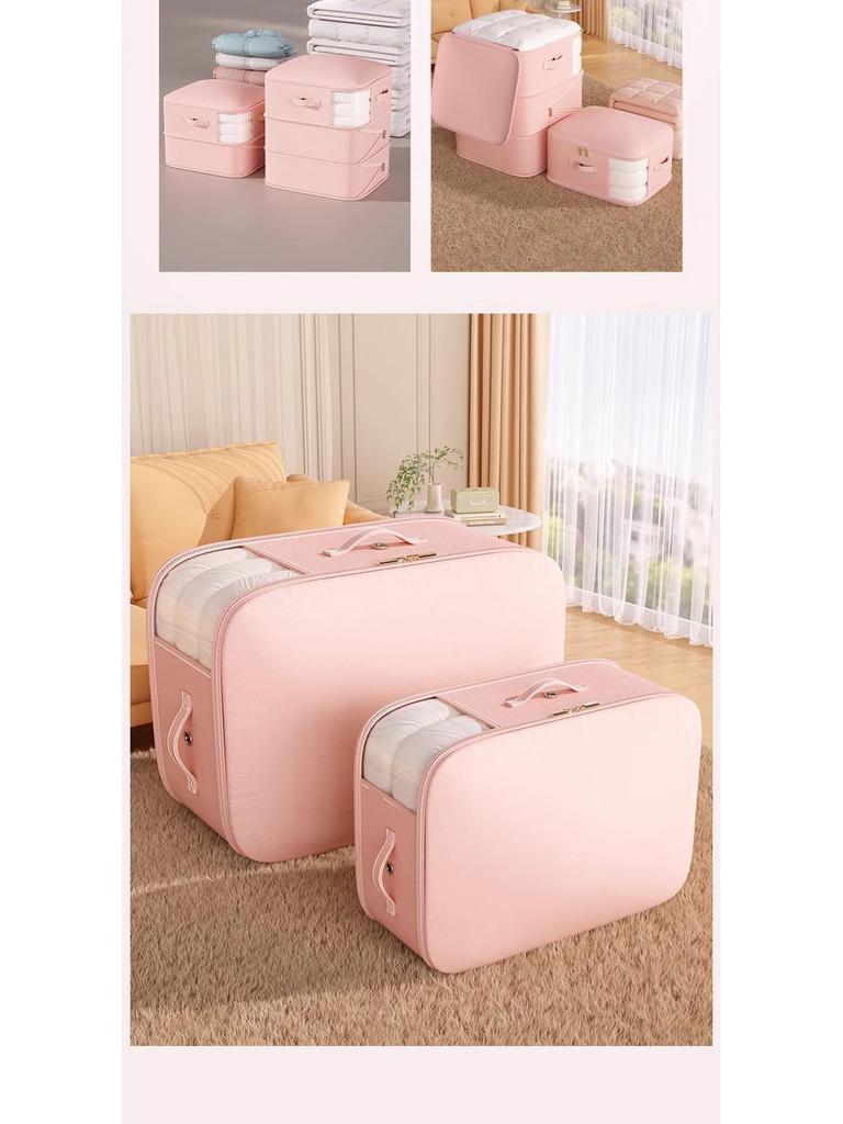 Large Capacity Transparent Vacuum Storage Bag for Down Jackets and Quilts