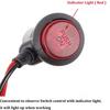 12V 24V Male Auto Car Motorcycle Cigarette Lighter Socket Plug Connector On Off Switch 1m Universal Connector Switch