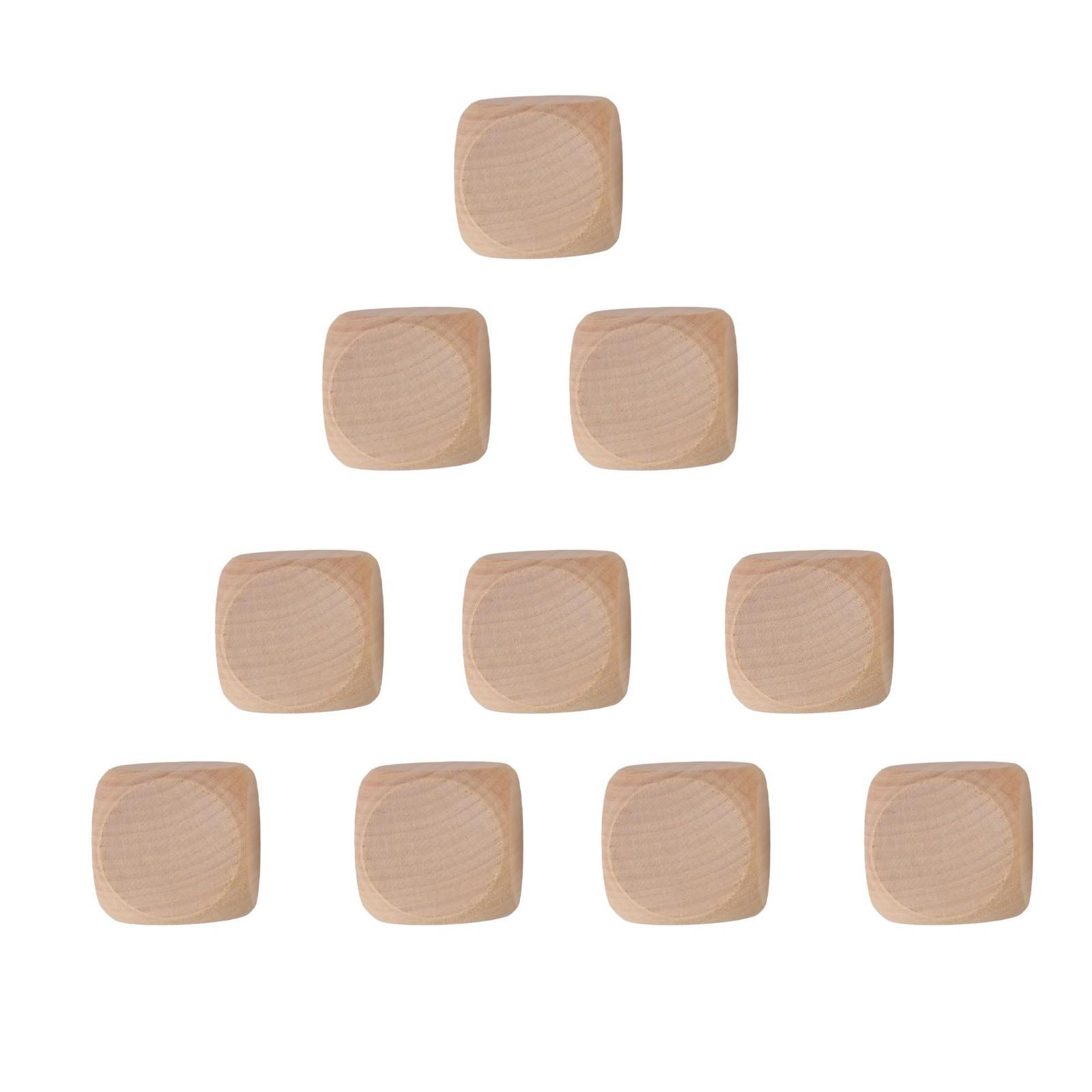 DIY Craft DIY Craft Unfinished Wood Square Blocks Unfinished Wood 60mm