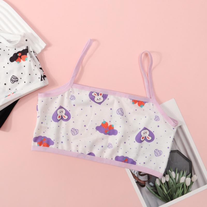 

Девочки Слинг Бюстгальтер Подростковый Развивающий Жилет Старшая Школа Средняя Школа Подростковое Белье L